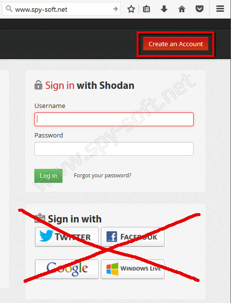 shodan поиск