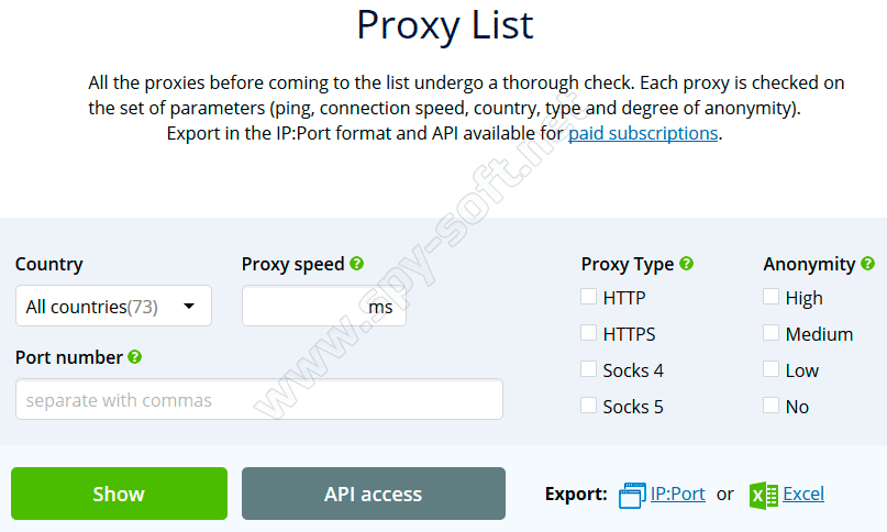 access blocked websites